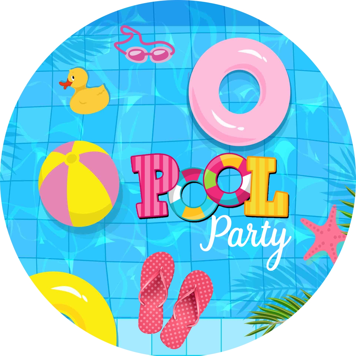 Decoração Pool Party Locação