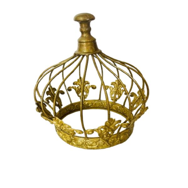 Coroa de Metal Dourada 