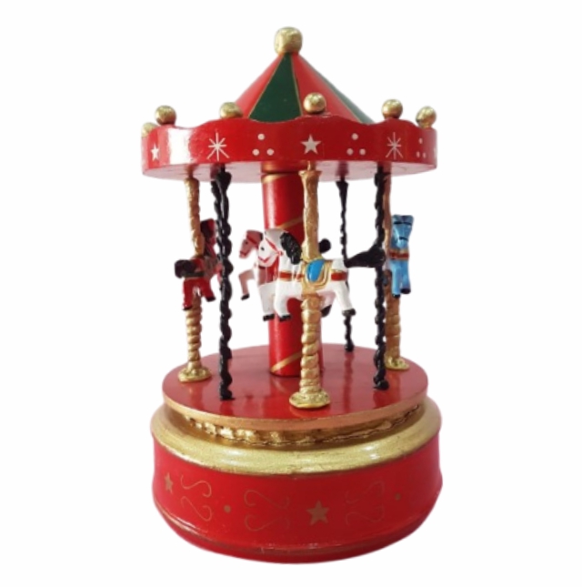 Carrossel decorativo Vermelho