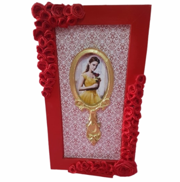 A Bela e a Fera o Filme -Quadro de mesa