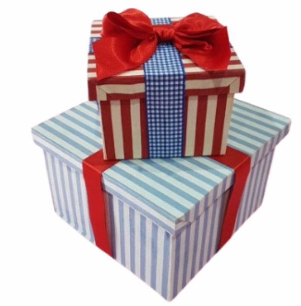 Caixas de Presente decorativas modelo 2