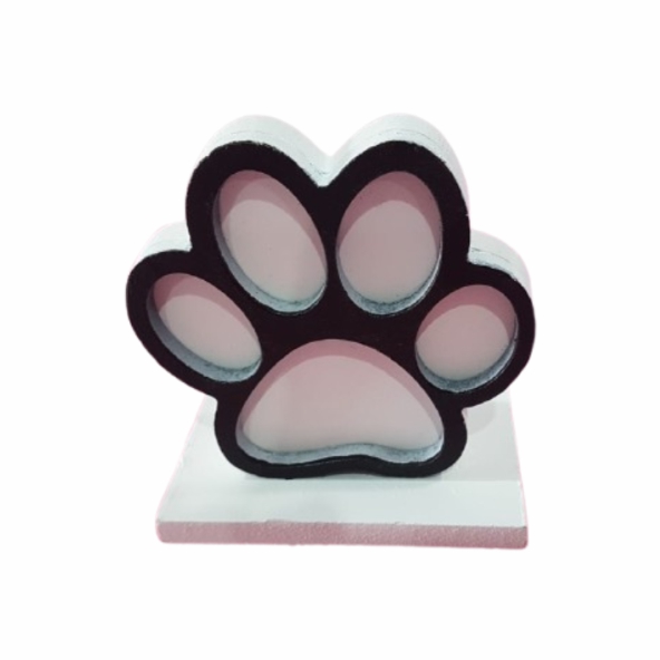 Patinha de animal decorativa P